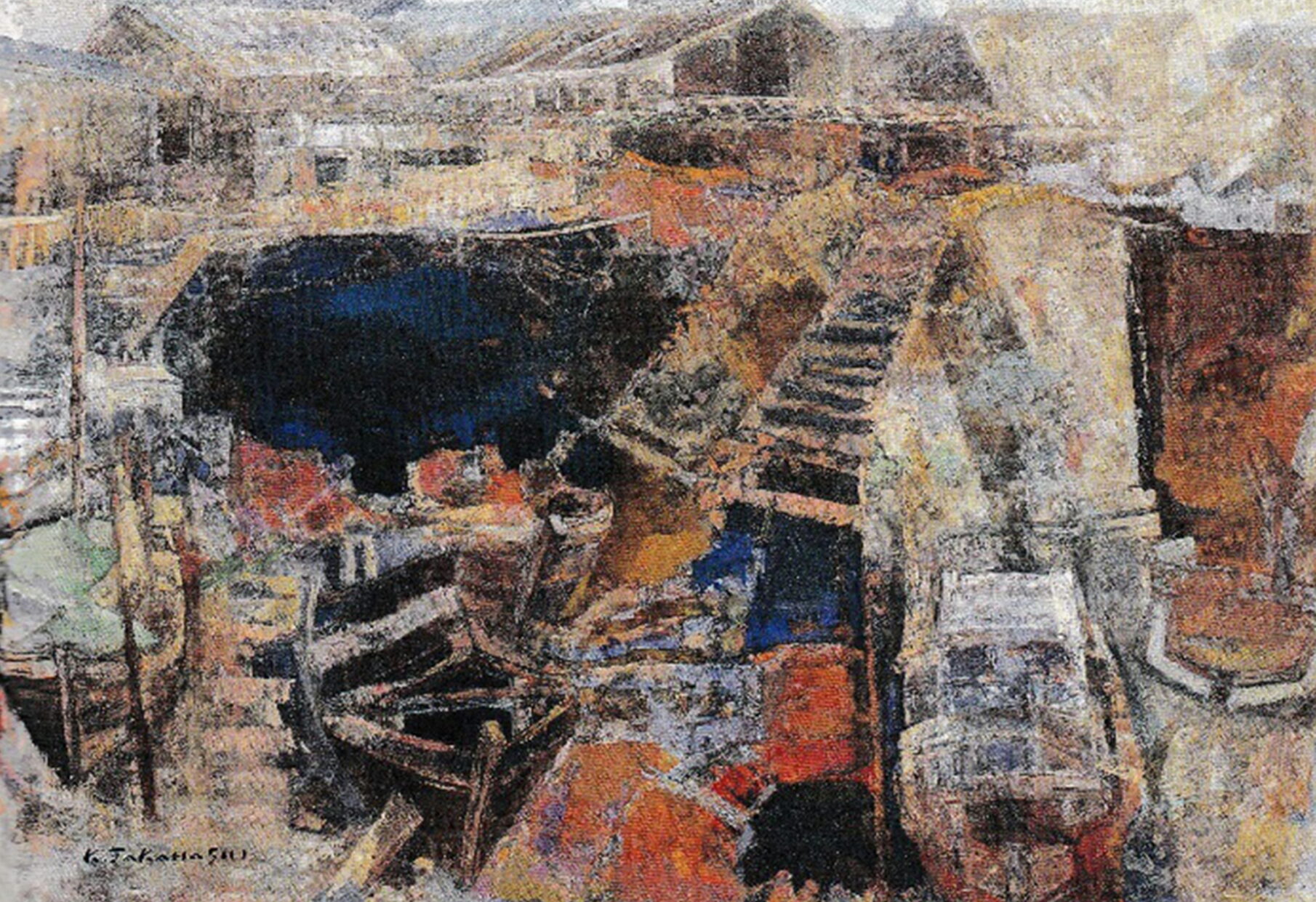 油彩画 真作 1号7万円9千円の作家